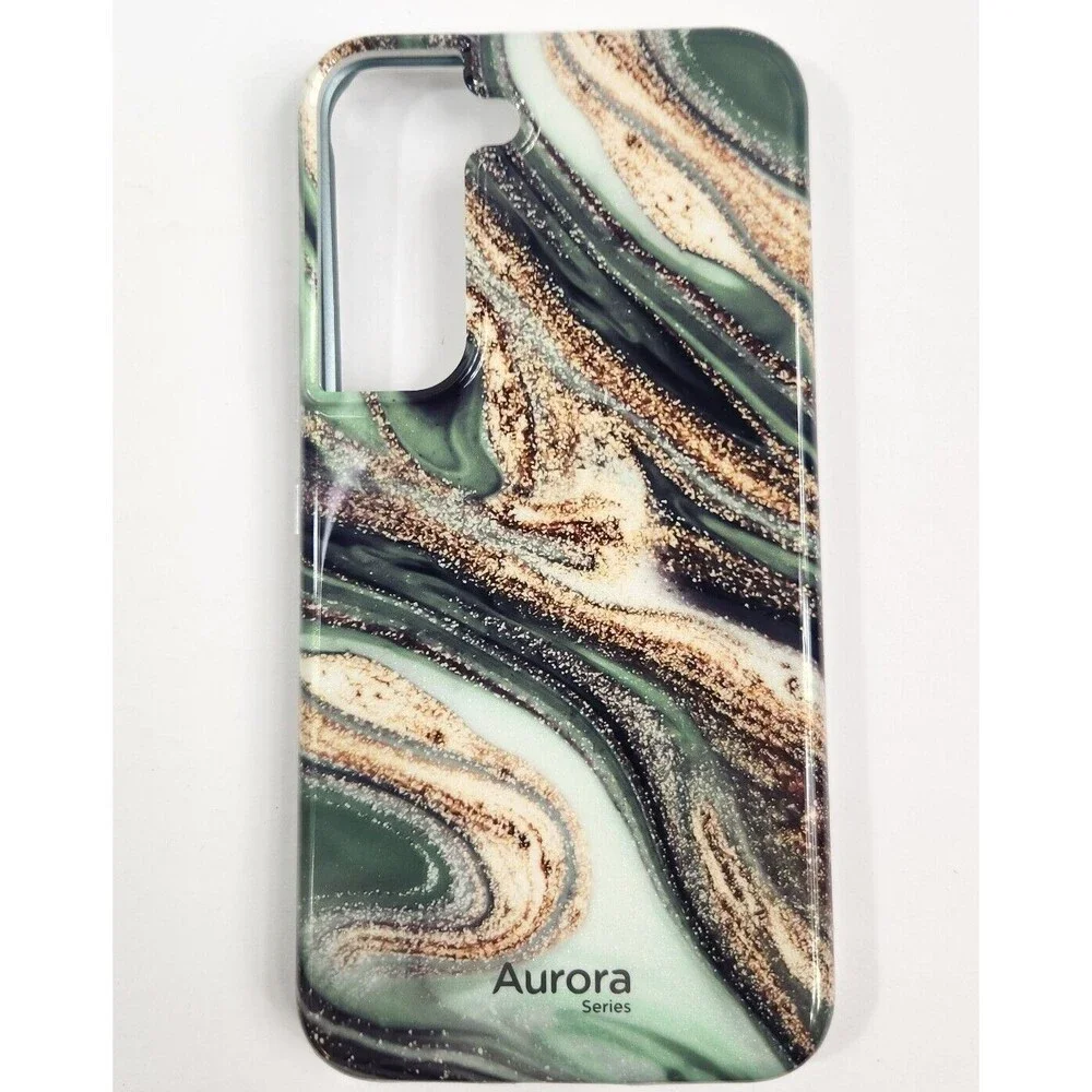 GVIEWIN Aurora Case Lite Marble Compatible with Samsung Galaxy 22
